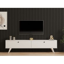 Tumba Ev Plus ev_12116044, LDSP, ağ, 180x35x30 sm
