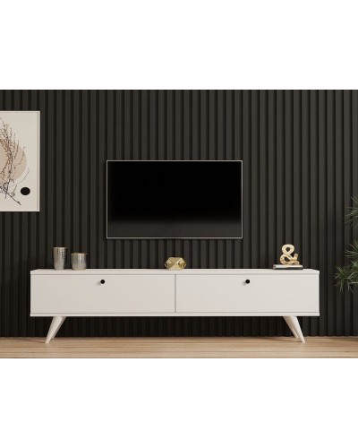 Tumba Ev Plus ev_12116044, LDSP, ağ, 180x35x30 sm