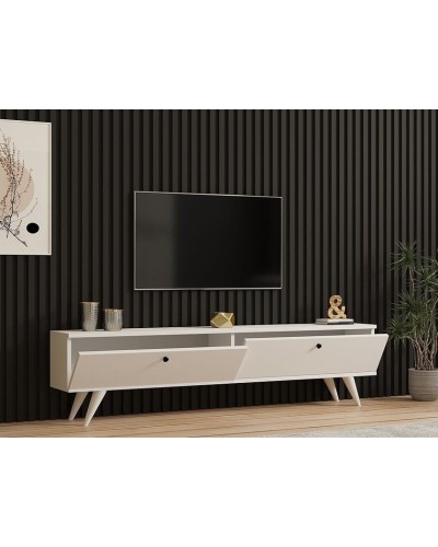 Tumba Ev Plus ev_12116044, LDSP, ağ, 180x35x30 sm