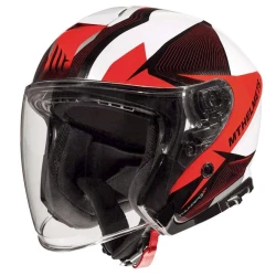 Мотошлем MT Helmets Thunder 3 SV Jet Wing A1 Gloss Pearl Red, размер XL