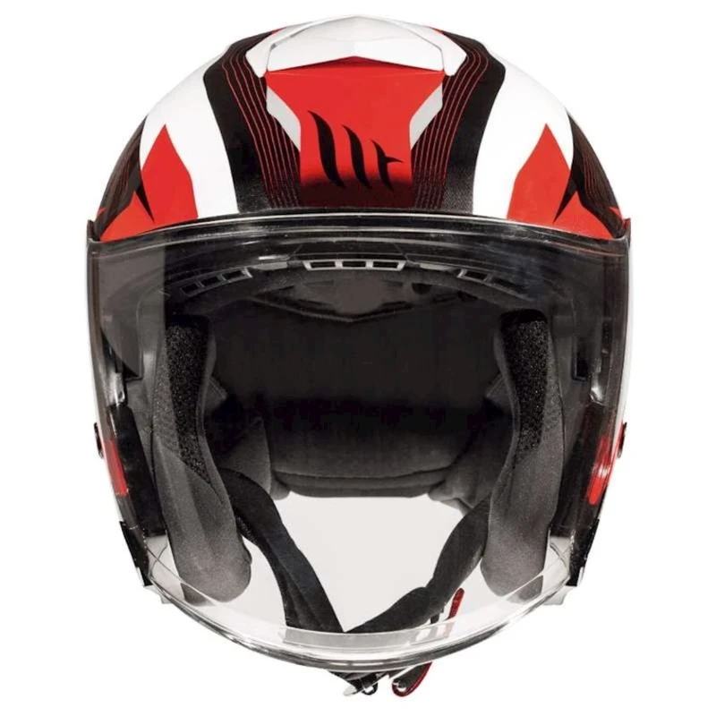 Мотошлем MT Helmets Thunder 3 SV Jet Wing A1 Gloss Pearl Red, размер XL