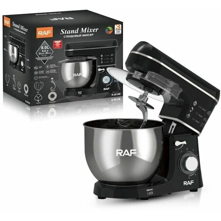 Миксер RAF R.6618B Black Миксер RAF R.6618B Black