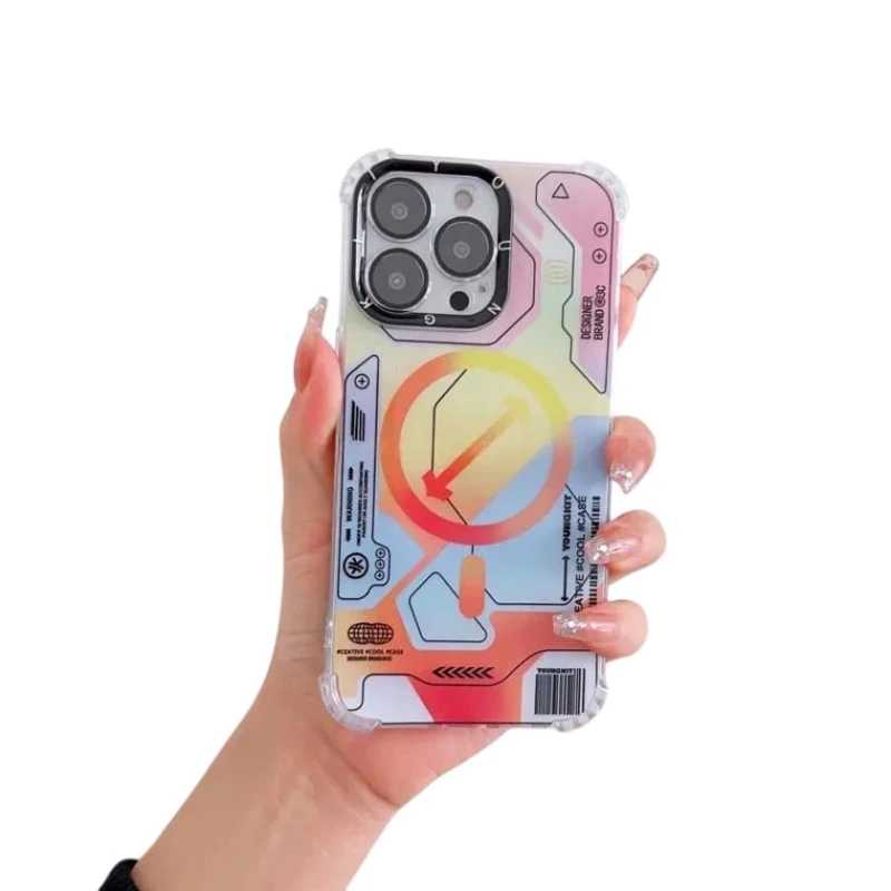 Çexol Apple iPhone 15 Pro Max üçün Gold