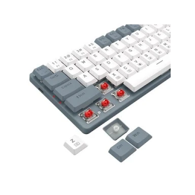 Клавиатура Redragon BS-8772GW сине-белая Клавиатура Redragon BS-8772GW сине-белая