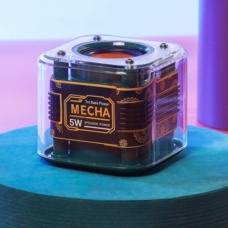 Портативная колонка JINSERTA Mini, прозрачный 5W