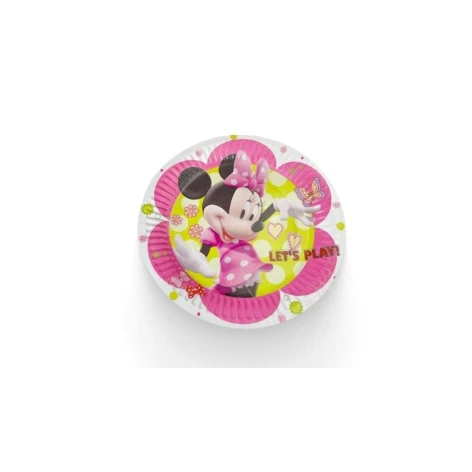 Набор тарелок PW00339 Minnie Mouse, 10 шт, круглые Набор тарелок PW00339 Minnie Mouse, 10 шт, круглые