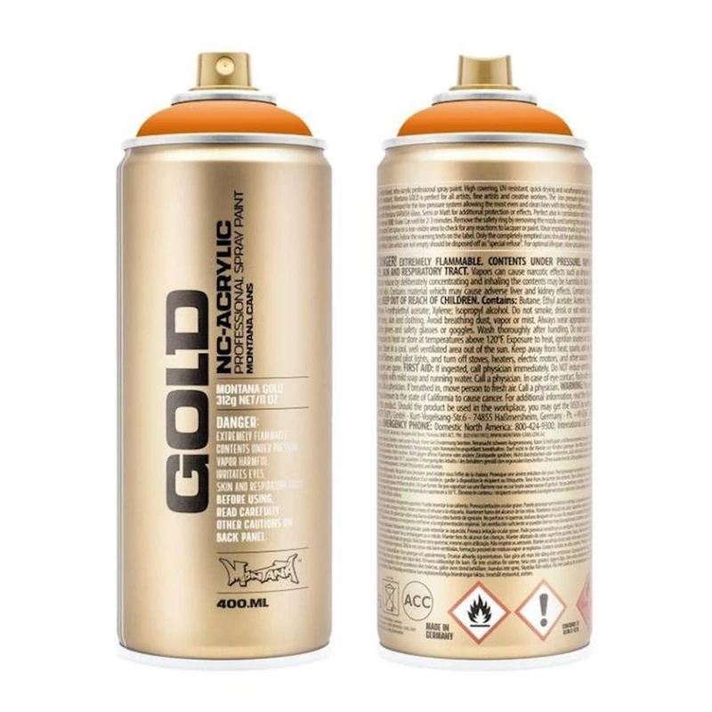 Aerozol boya Montana Gold G2060 Capri, 400 ml
