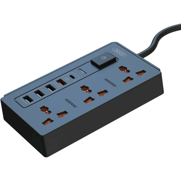 Сетевой фильтр XO WL06 1.8 м, 3-розеточный