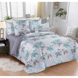 Yataq dəsti MiraNova CTS-391, yorğan üzü 160x220 sm, mələfə 180x240 sm, yastıq üzü 50x70 sm, təknəfərlik, rəngbərəng