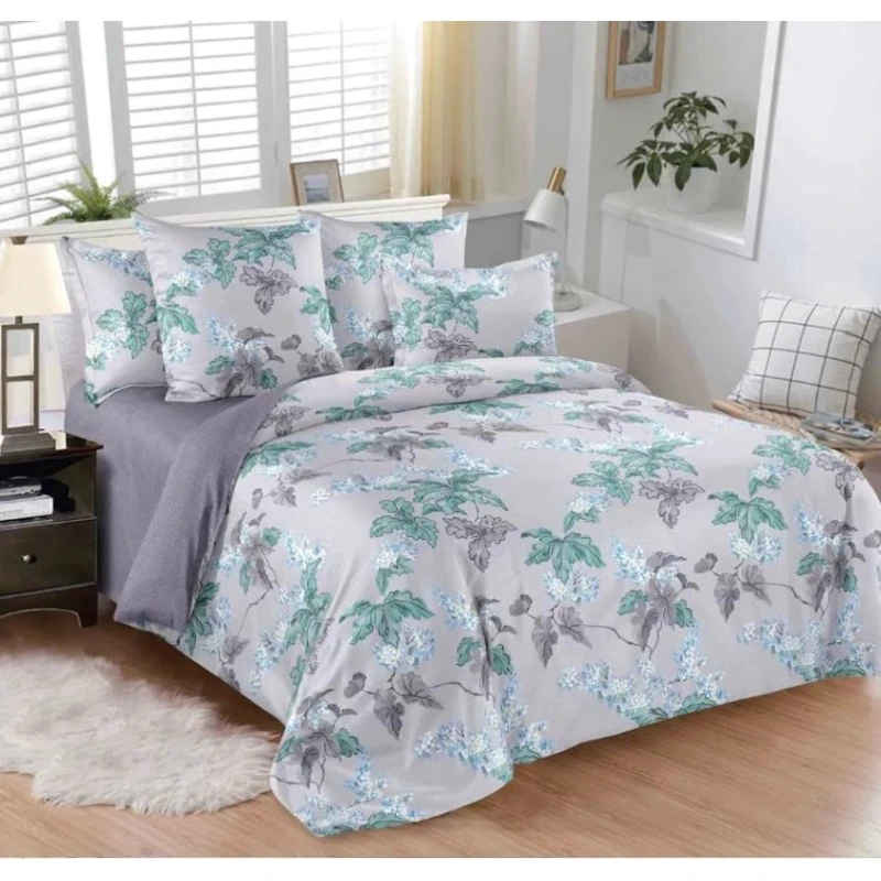 Комплект постельного белья MiraNova CTS-391, пододеяльник 160х220 см, простыня 180х240 см, наволочка 50х70 см, односпальный, разноцветный