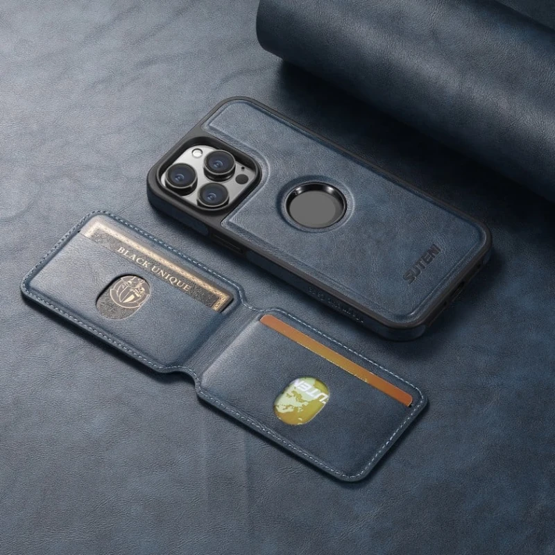 Чехол Suteni для Apple iPhone 13/14, синий