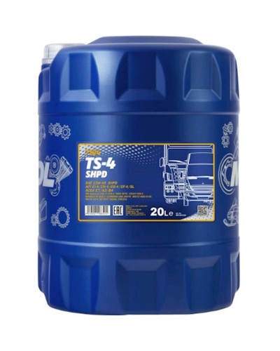 Mineral motor yağı Mannol TS-4 SHPD EXTRA 15W-40, 20 L