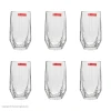 Набор стаканов NT17601200W прозрачный, 6 шт