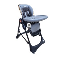 Uşaq yedizdirmə oturacağı Burbay VL-KIDS-105, 3+ ay, boz