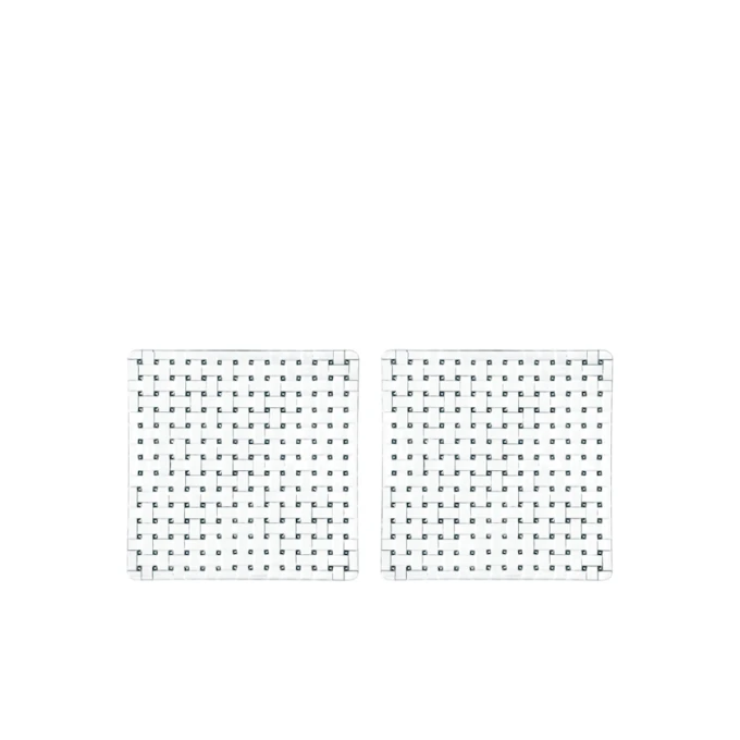 Набор тарелок Nachtmann Bossa Nova , 2 шт, 21х21 см, хрусталь, прозрачный Набор тарелок Nachtmann Bossa Nova , 2 шт, 21х21 см, хрусталь, прозрачный