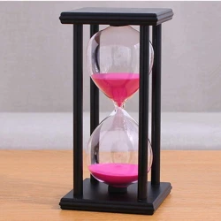 Песочные часы, розовые, 5 минут Песочные часы, розовые, 5 минут