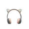 Uşaqlar üçün simsiz qulaqlıqlar Cat Ear P47M Grey