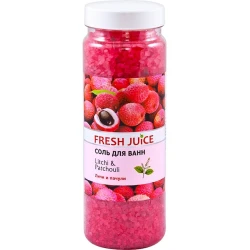 Соль для ванн Fresh Juice Litchi & Patchouli 700 гр