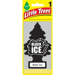 Ароматизатор для автомобиля Little Trees Black Ice, 1 шт