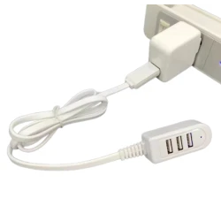 USB хаб C0343-15MA 3in1, white USB хаб C0343-15MA 3in1, white