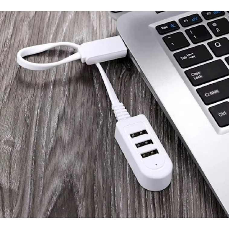USB хаб C0343-15MA 3in1, white USB хаб C0343-15MA 3in1, white