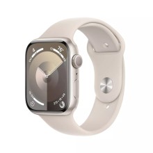 Ağıllı saat Apple Watch Series 9 45mm Starlight Sport Band (MR973LL/A)