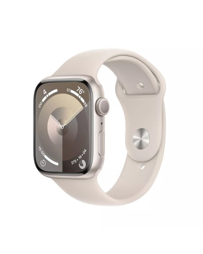 Ağıllı saat Apple Watch Series 9 45mm Starlight Sport Band (MR973LL/A)