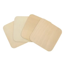 Набор заготовок Rosa Talent Подставка под чашку, 10x10 см, фанера, 4 шт Набор заготовок Rosa Talent Подставка под чашку, 10x10 см, фанера, 4 шт