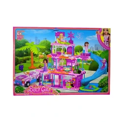 Konstruktor Baby Girl KA14, 3 yaş, 1063 hissə Kahn26557