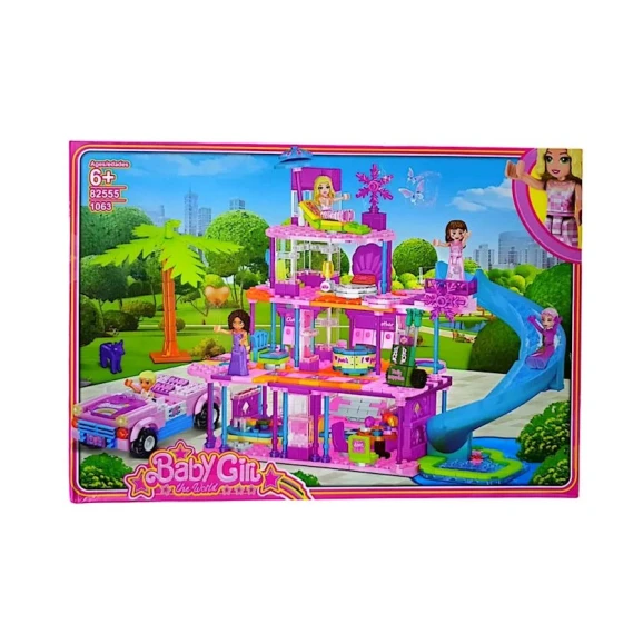 Konstruktor Baby Girl KA14, 3 yaş, 1063 hissə Kahn26557