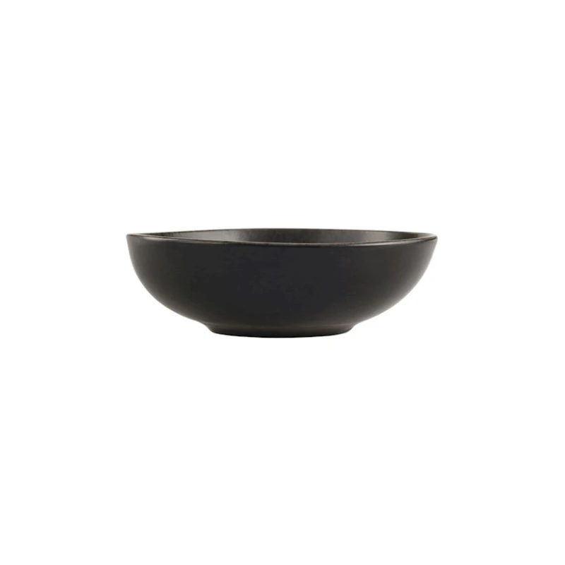 Salat qabı Porland Stoneware Ironstone, farfor, qara, 10 sm Salat qabı Porland Stoneware Ironstone, farfor, qara, 10 sm