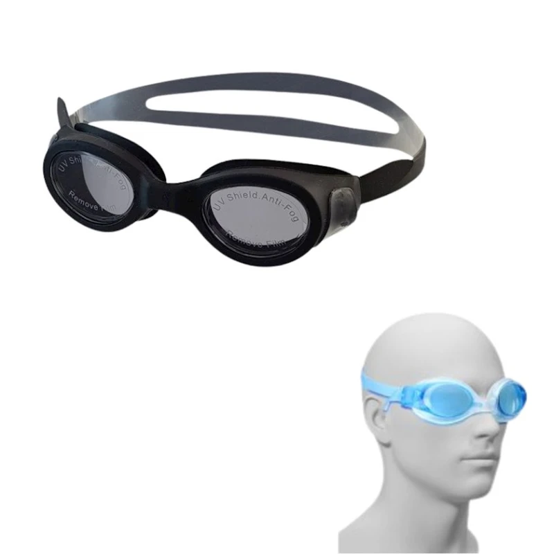 Üzgüçülük üçün eynək Cima 1357, qara