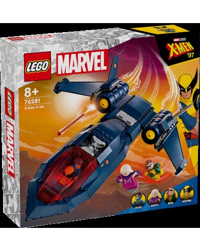 Konstruktor LEGO Marvel X-Jet X-Men 76281, 8+ yaş, 359 detal