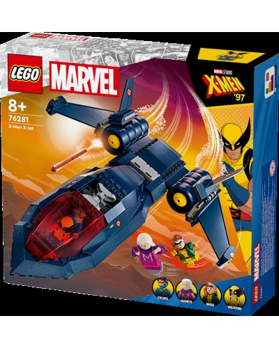 Konstruktor LEGO Marvel X-Jet X-Men 76281, 8+ yaş, 359 detal