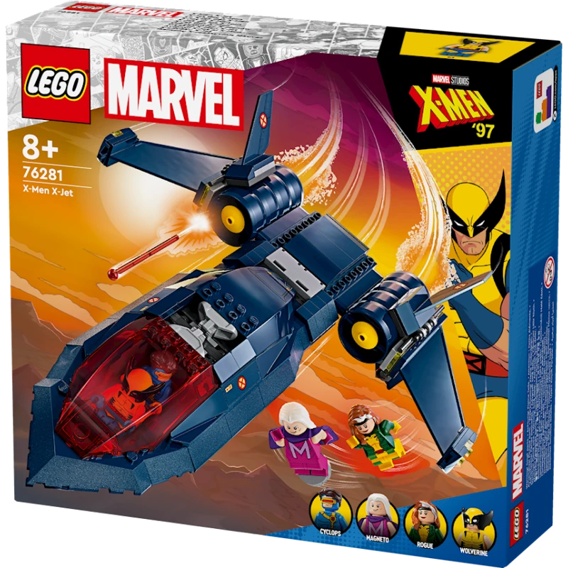 Конструктор LEGO Marvel X-Jet X-Men 76281, 8+ лет, 359 деталей