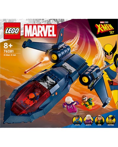 Konstruktor LEGO Marvel X-Jet X-Men 76281, 8+ yaş, 359 detal