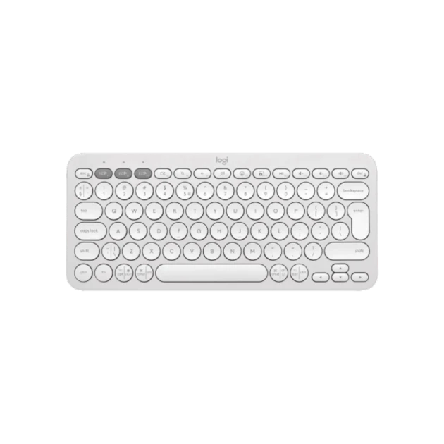 Бесспроводная клавиатура Logitech Pebble Keys 2 K380s Tonal White UA (920-011852) Бесспроводная клавиатура Logitech Pebble Keys 2 K380s Tonal White UA (920-011852)