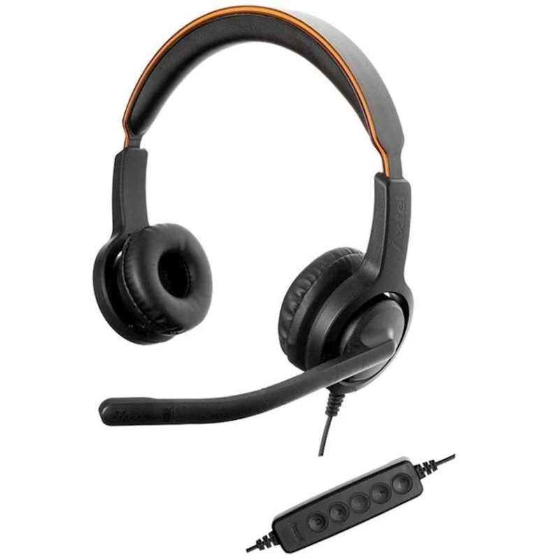 Наушники-гарнитура Axtel Voice UC40 Black Наушники-гарнитура Axtel Voice UC40 Black
