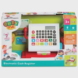 Игровой набор Касса Busy Me Electronic Cash Register Roleplay V3, 3+ лет