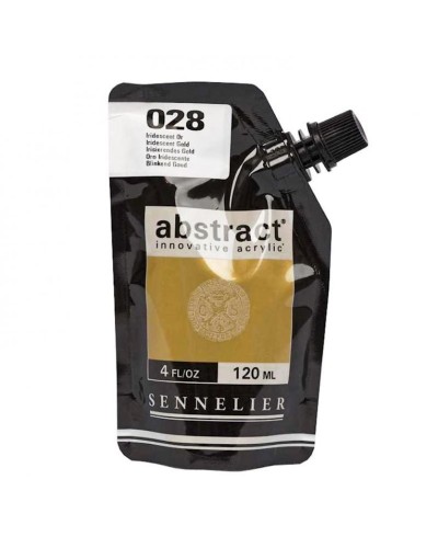 Akril boya Sennelier Abstract 028 Iridescent Gold, qızıl, 120 ml