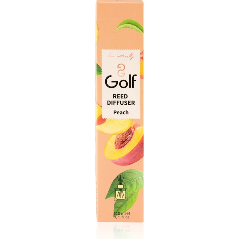 Ароматический диффузор Golf Reed Diffuser Peach 110 мл Ароматический диффузор Golf Reed Diffuser Peach 110 мл