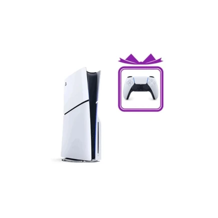 Playstation 5 Slim 1TB with Ps5 Dualsense Controller White Playstation 5 Slim 1TB with Ps5 Dualsense Controller White