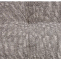 Подушка для стула JYSK Elvesnelle 40x40x4 см, хлопок, стеганый, серый