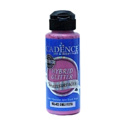 Краска с блестками Cadence Hybrid Glitter HSG-025 Fuchsia 120 мл