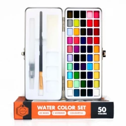 Набор акварельных красок Keep Smiling B7130-50, 50 цветов