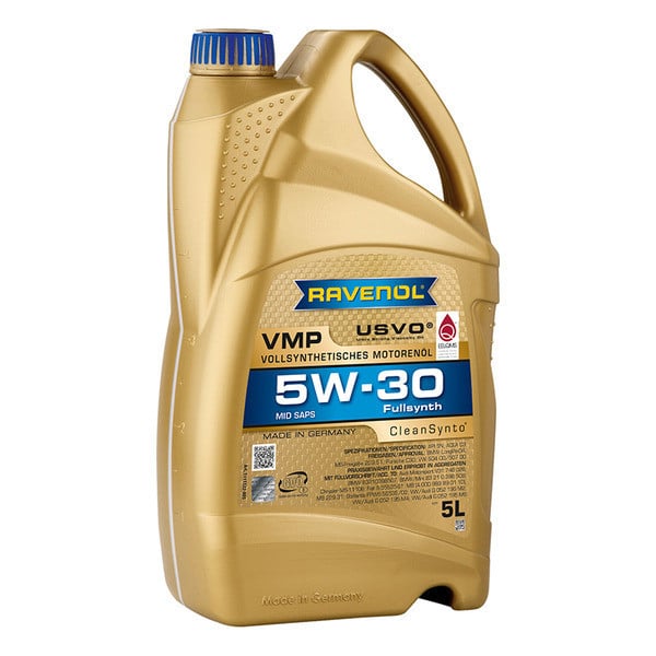 Моторное масло Ravenol VMP 5W-30, 5 л