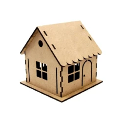Заготовка Rosa Talent Домик 3D, ДВП, 12.5x12.5x12.5 см