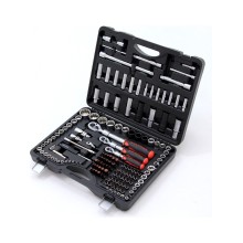 Avtomobil üçün əl aləti dəsti WorldForce 11505, 156 parça 1/4''-3/8''-1/2''
