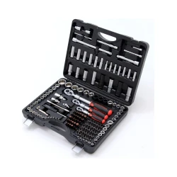 Набор ручного инструмента для автомобиля WorldForce 11505, 156 предметов 1/4''-3/8''-1/2''