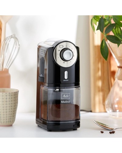 Электрическая кофемолка Melitta Molino 1019-02, черный